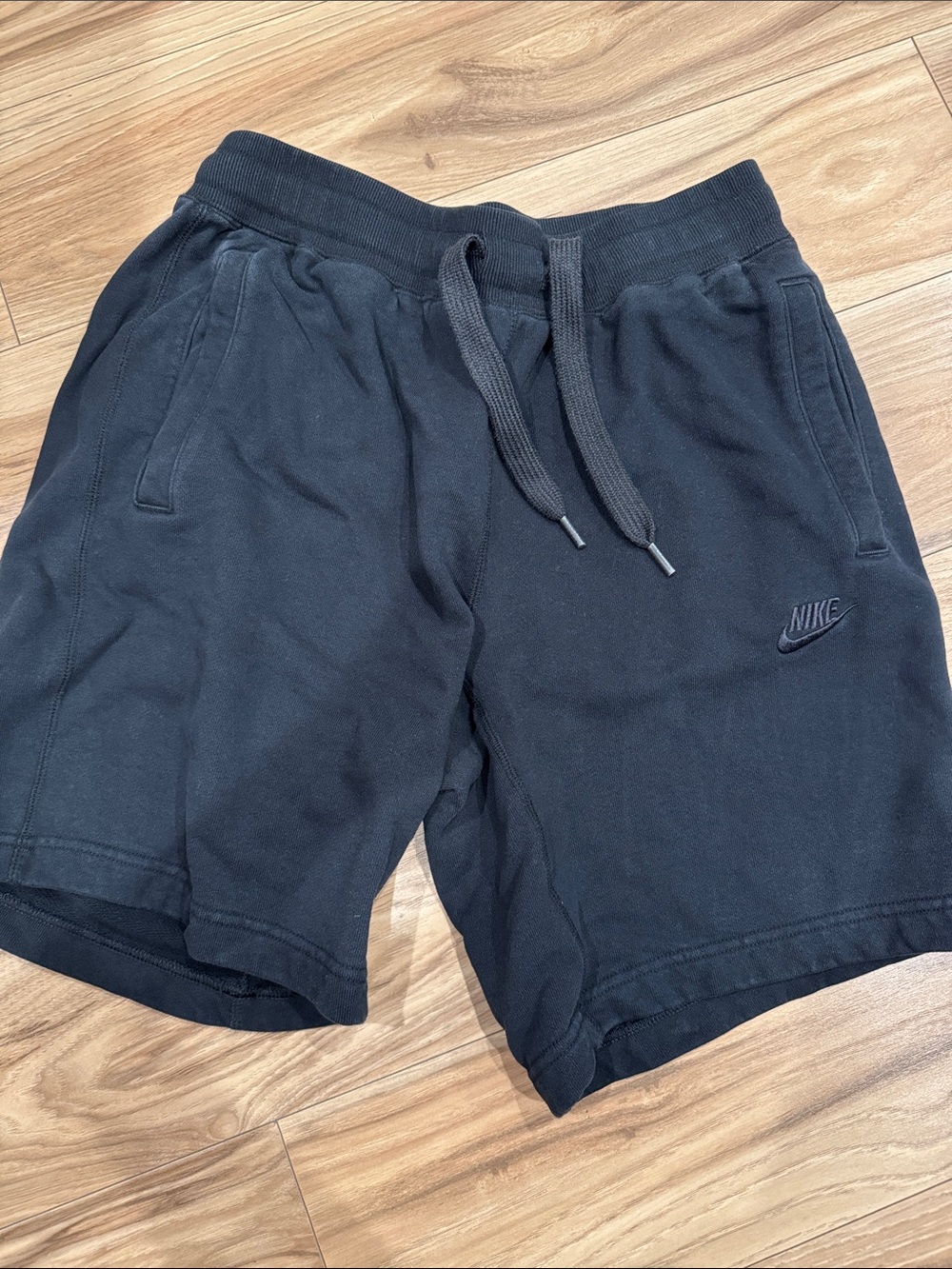 Nike Men’s Black Athletic Drawstring Shorts